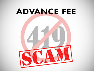 Advance fee scam